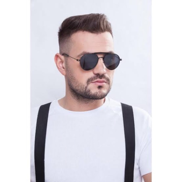 Givenchy GB7012/S Black Aviator Unisex Sunglasses - Picture 10 of 10